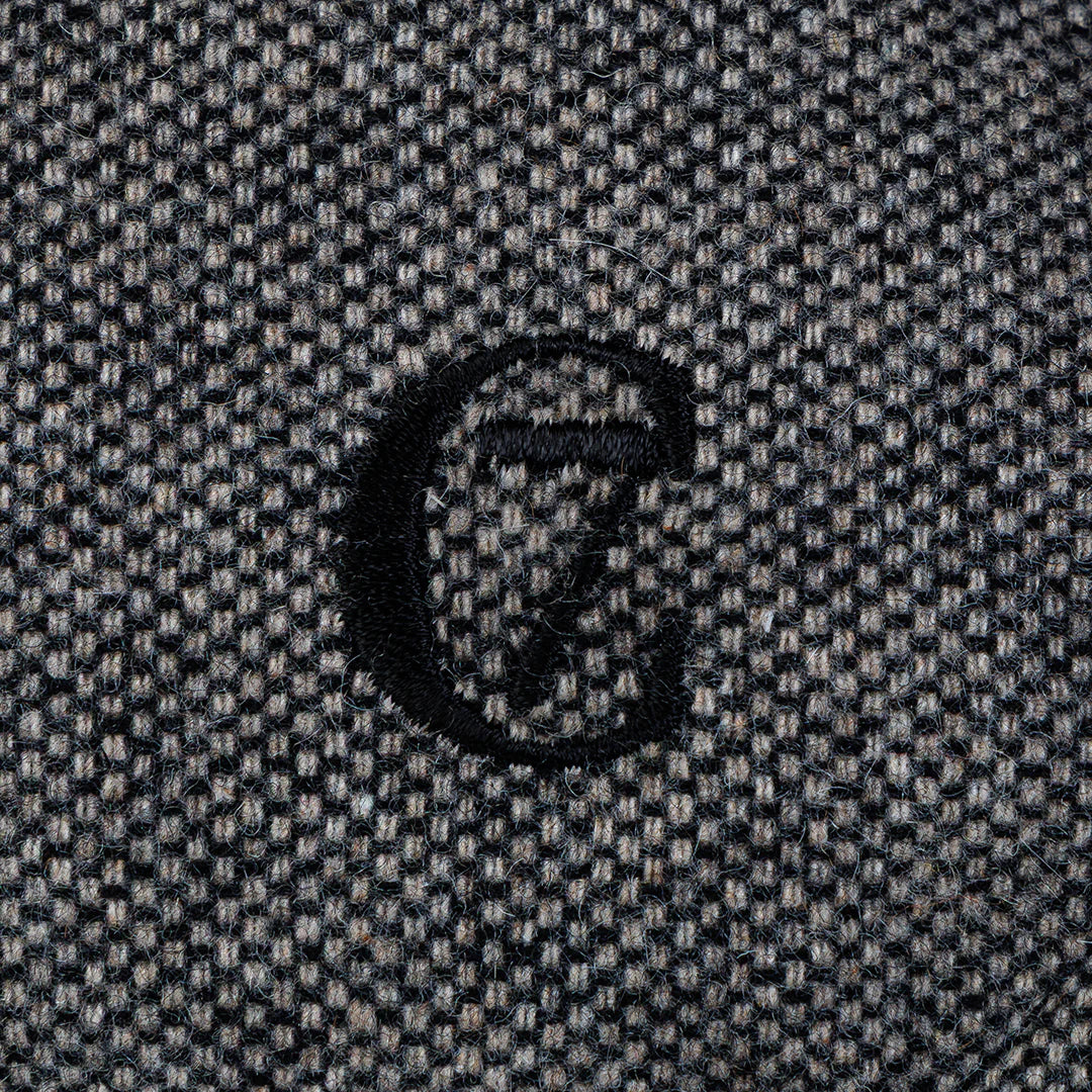 Cloud7 Brooklyn, French Bulldog // Warm and water-repellent dog blanket (black tweed)