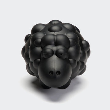 Cloud7 Meryl Sheep // Chew & Throw Toy in Natural Rubber (Black)