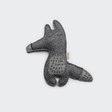 Cloud7 Fox // Soft dog teddy bear in recycled wool