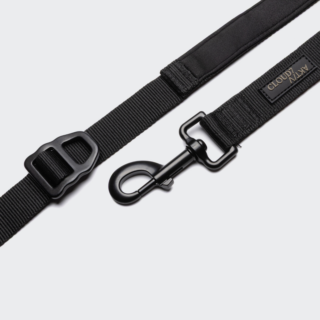 Cloud7 ACTIVE Jogging // Elastic and Hands-Free Leash (black)