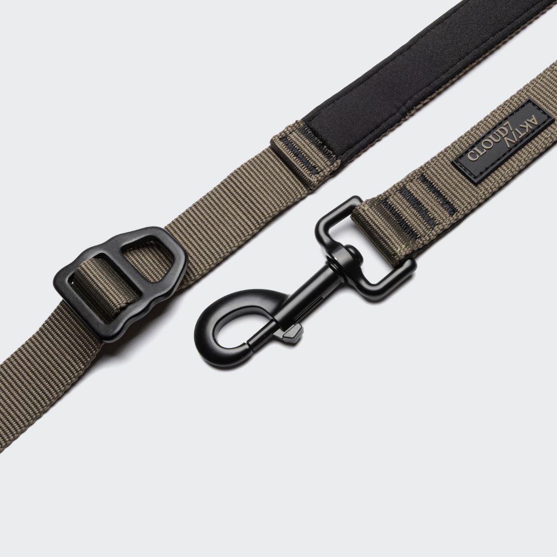 Cloud7 ACTIVE Jogging // Elastic hands-free running leash (olive)