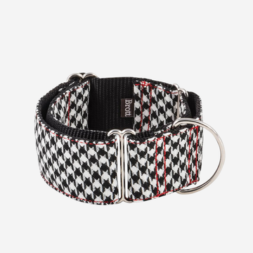 Martingale Brott Ribes // Collar for greyhounds (houndstooth)