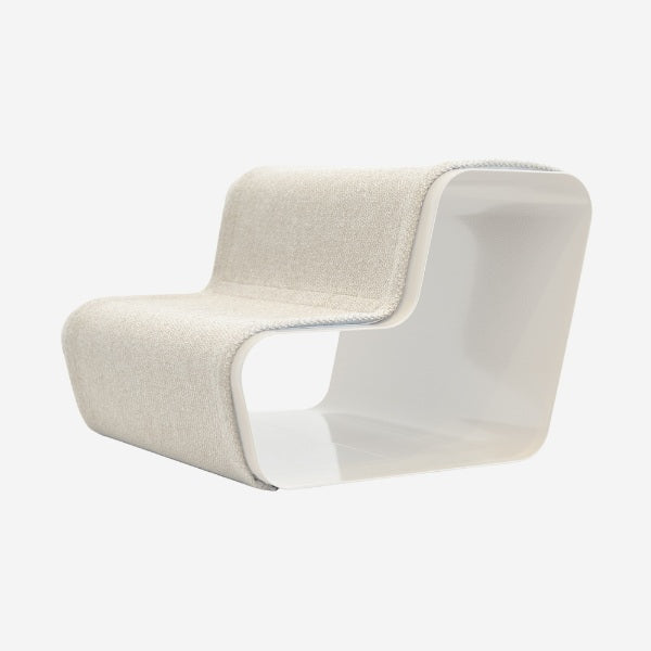 Dogbeam // Dog stairs in powder-coated steel (white)