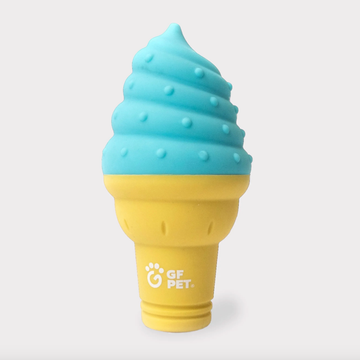 GF Pets® Ice Cone // Cooling Freeze-Self Dog Toy (Blue)