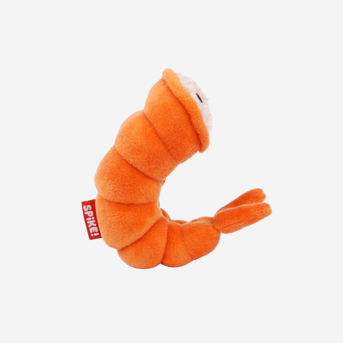 Kawaii Shrimp // Blødt hundelegetøj med squeaker
