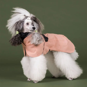 PAIKKA Visibility Raincoat // Reflective and waterproof raincoat (rose)