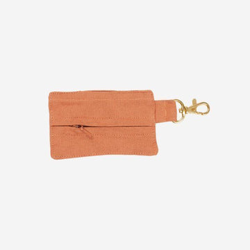Tadazhi Poop Bag // Dog bag holder in organic cotton (light brown)