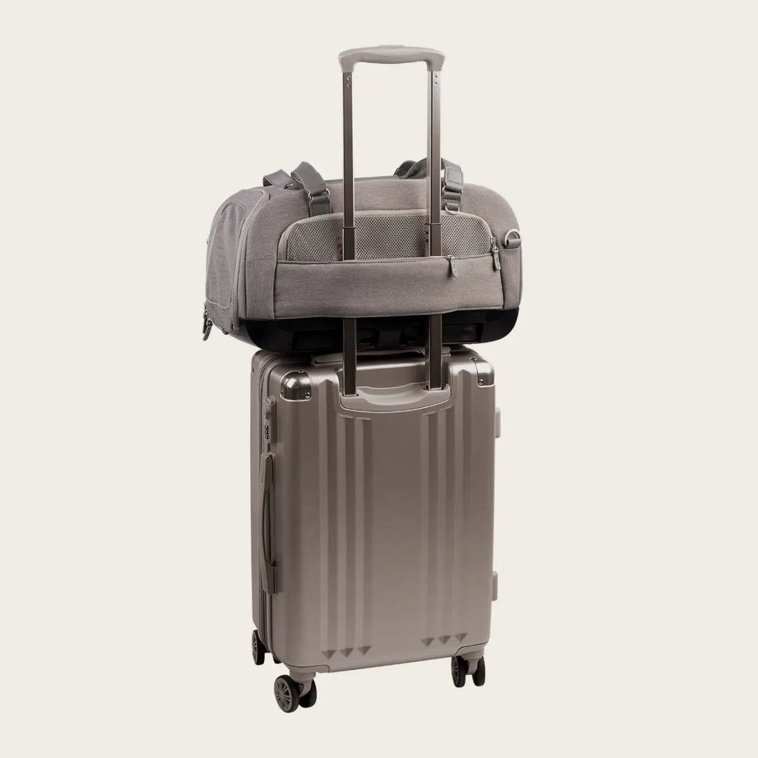 Tavo Dupree™ II // Crash-testet hundetaske til fly og bil med ISOFIX (merle)