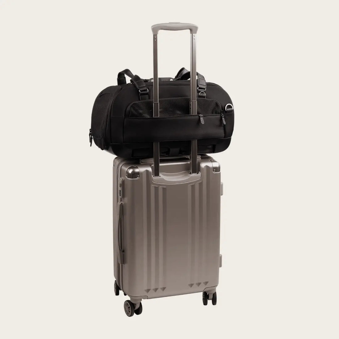 Tavo Dupree™ II // Crash-tested dog carrier for air and car travel with ISOFIX (onyx)