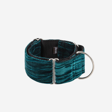Martingale Brott Verdu // Halsbånd til mynder (grøn velour)