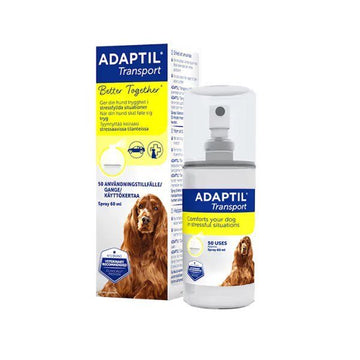 Adaptil Transport Spray // Helps keep your dog calm on the go