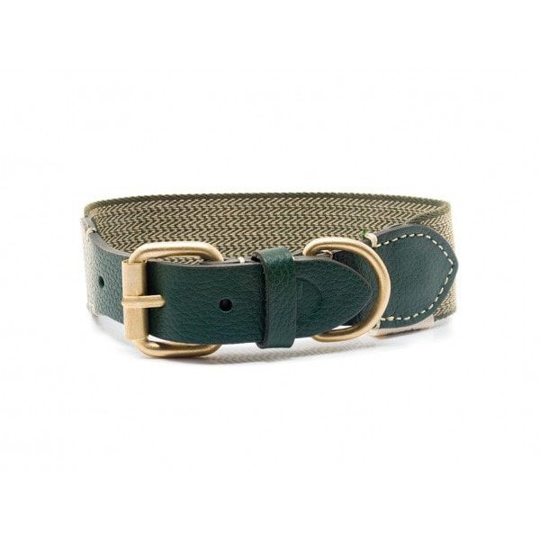 Buddys Dogwear James Green // Wide and light collar (green)