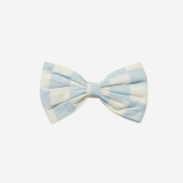 Classic Knight // Dog butterfly with classic checks (blue-white)