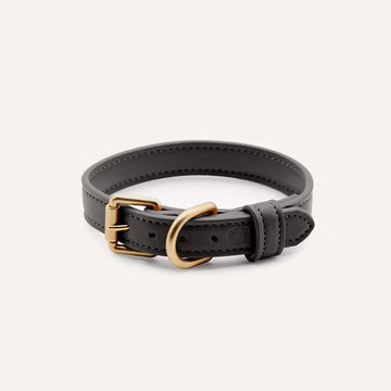 Cafide Jala // Vegan leather collar (black)