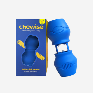 Chewise snack holder (blue) // Safe chewing time for your dog without choking hazard