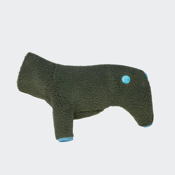 Cloud7 Cornwall, Italian Greyhound // Teddy Sweater with Legs (olive) Size 2