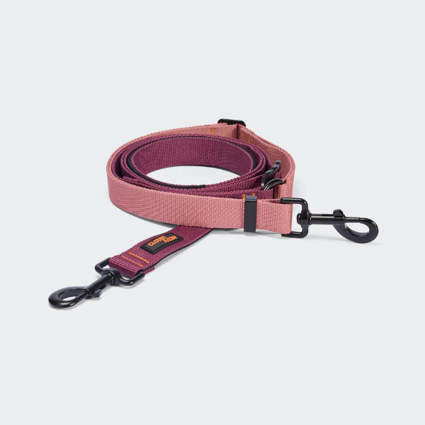 Cloud7 ACTIVE Hands-free // Hands-free and adjustable lead (aubergine)