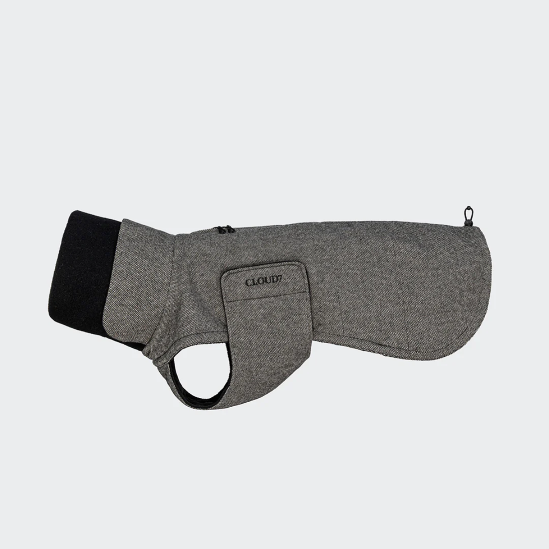 Cloud7 Brooklyn Long, Mynde // Varmt og vandafvisende hundedækken (tweed black)