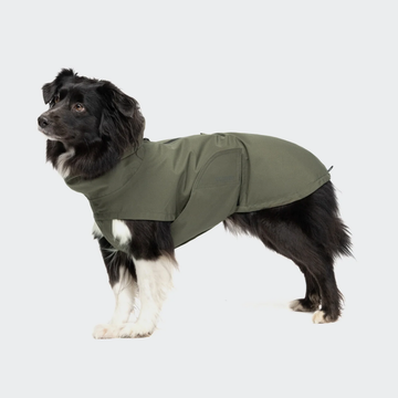 Cloud7 Dublin 2.0 // Waterproof and windproof rain jacket (dark olive)