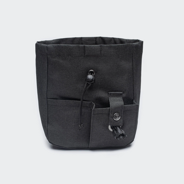 Cloud7 Goodie Bag // 2-in-1 treat bag and dog bag holder (black) 