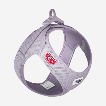 Curli Air Mesh // Step-in harness in air mesh (purple)