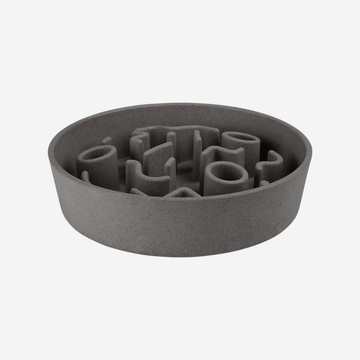 District 70 Slow Feeder // Slow Feeder Dog Bowl (Grey)