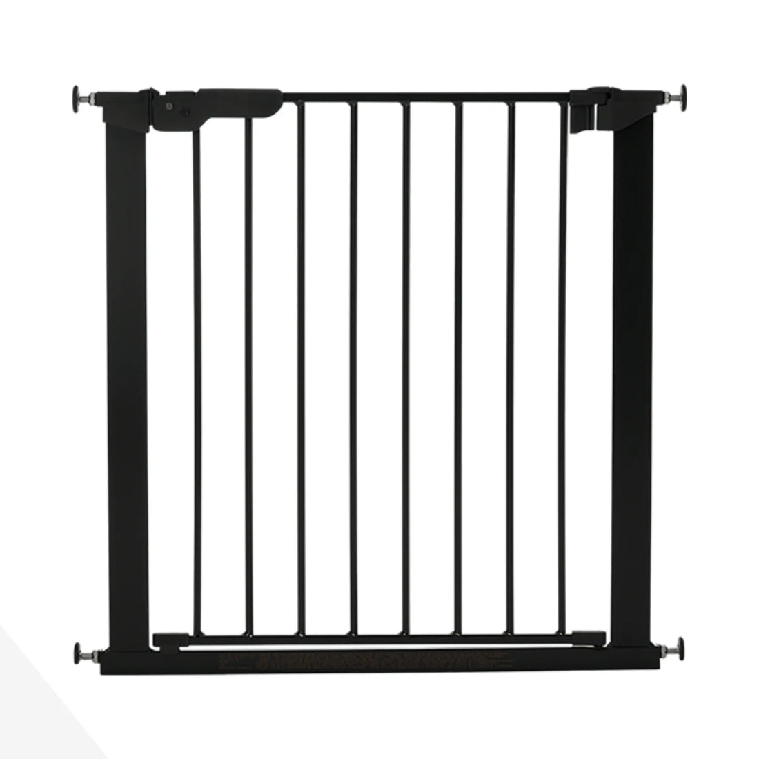 Dogspace Black // User-friendly dog ​​gate for door frame (2 sizes)