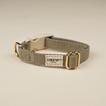 My First Collar // Adjustable puppy collar (beige)