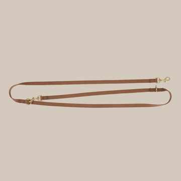 Drew's Dogwear Brown // Justerbar hundesnor af bomuld (brun)