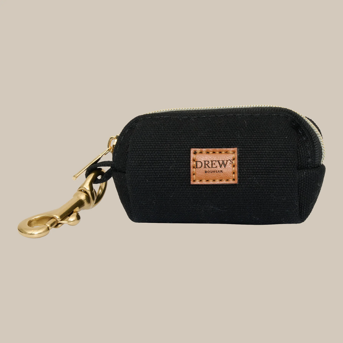 Drew's Dogwear Black // Hundeposeholder (sort)