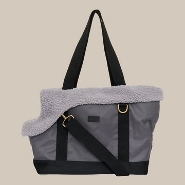 Drew's Dogwear Otis // Dog bag with teddy lining