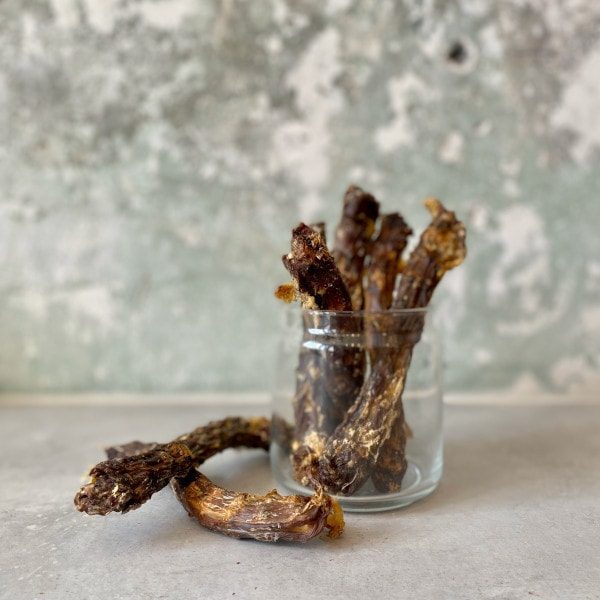 Ducky Sticks // Smagfulde, tørrede andehalse (250g)