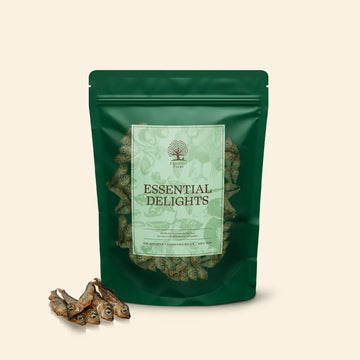 Essential Tiny Fish Delights // 100% strømning fra Østersøen (90g.)