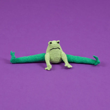 Ware of the Dog Crochet // Organic crocheted toy (frog)