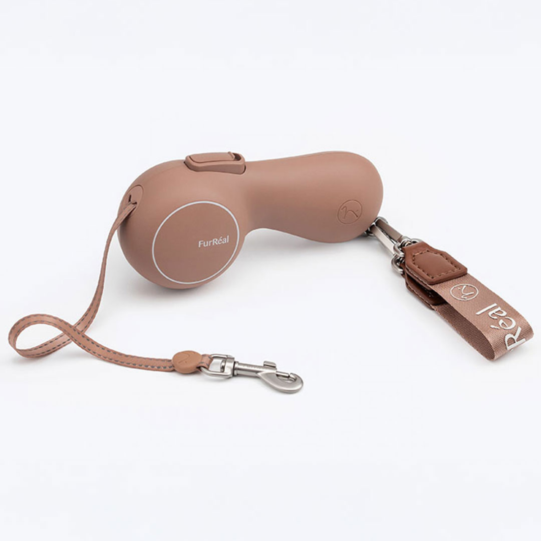 FurRéal Maison Chocoléash Flagship // 3-i-1 hundesnor, håndvarmer og powerbank (mocha mousse)
