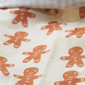 Face mask Ginger // Face mask in fabric with Christmas print