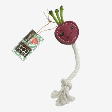 Ruby the Radish // Natural dog toy (radish)