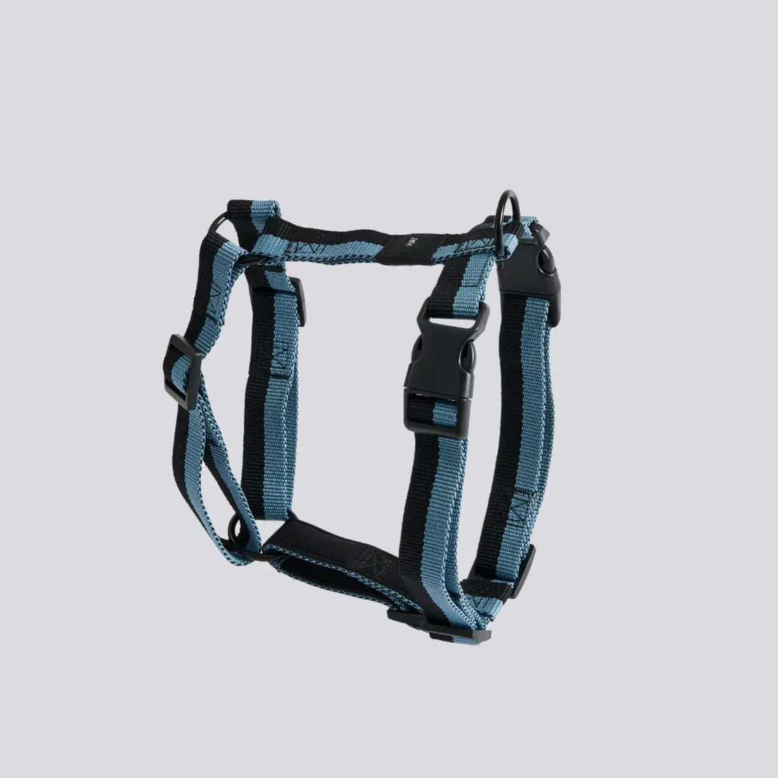 HAY Dogs Flat // Adjustable Y-harness in recycled nylon (blue/black)