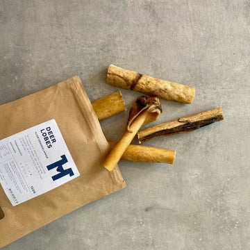 Deer Lobes // Lufttørrede hjortepandelapper (150g)