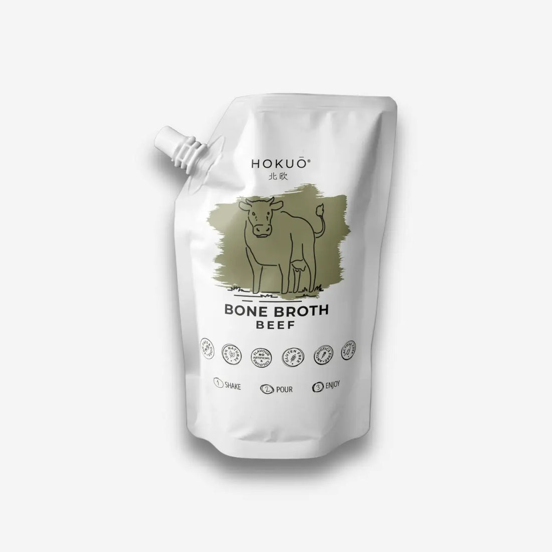 Hokuō® Okse // Næringsrig bone broth til hunde