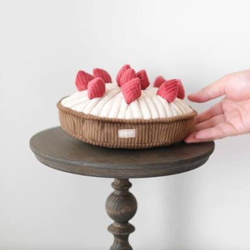 Lambwolf Berry Pie // Activity toy with pockets and 'squeak'