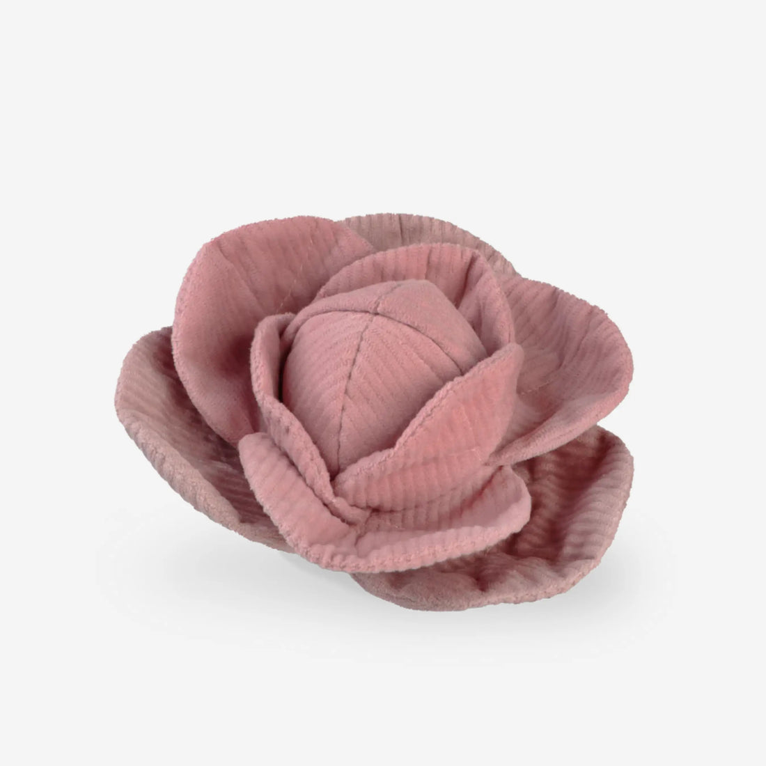 Lambwolf Cabbage // Activity toy with bouncy ball with 'squeak' (mauve)