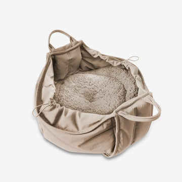 Lambwolf Olla // Carrier for small dogs up to 5 kg. (camel)