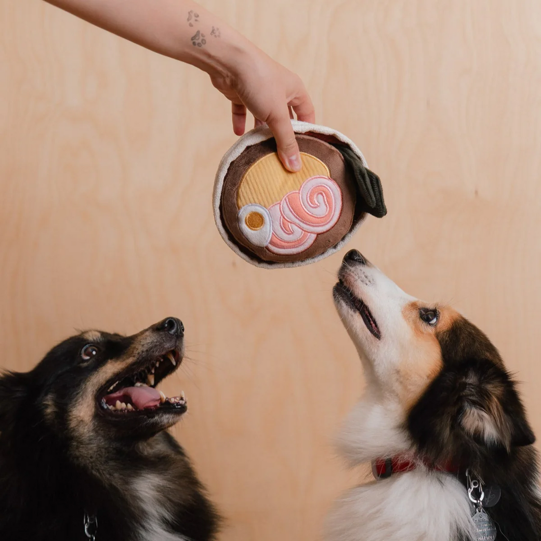 Lambwolf Ramen // Activity toy for hiding treats