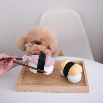 Lambwolf Sushi // Activity toy with squeak and crackle