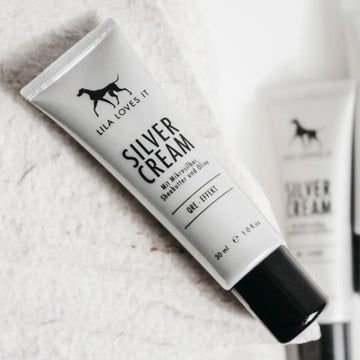 Lila Loves It Silver Cream // Mikrosølvcreme til akut pleje af irriteret hud og sår