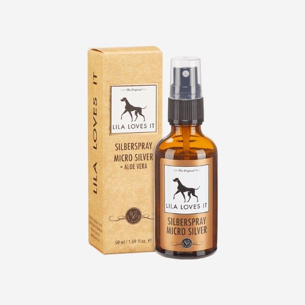 Lila Loves It Micro Silver // Mikrosølvspray til akut rens af irriteret hud og sår