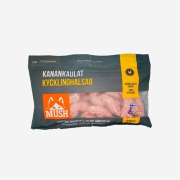 Mush Basic Chicken Necks // Delicious Chewy Bones Your Dog Will Love (Frozen)