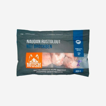 Mush Basic Beef Cartilage Bones // Delicious chew bones for your dog (frozen)