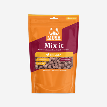 Mush Mix It, Chicken // Freeze-dried complete food - use as a supplement to dry food (chicken)